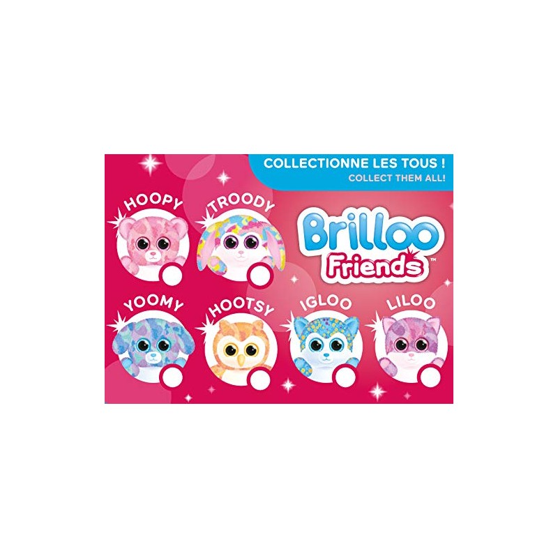 GIPSY 71208 Plush Cat Pink/Purple