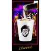 The Weeknd Double-Sided Collectible Shot Glasses – Glossy Ceramic, x2