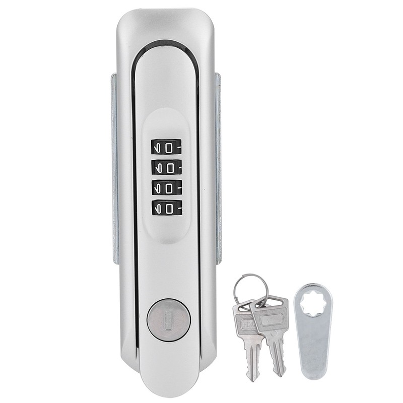 Zinc Alloy Cabinet Door Password Coded Lock with Keys for