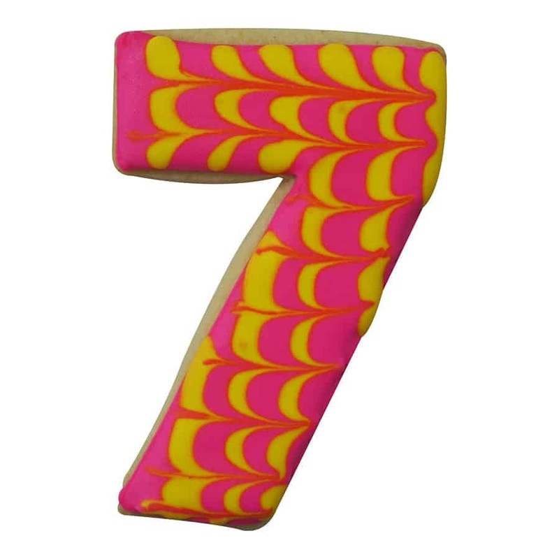 R&M International 8107 Number 7 Cookie Cutter, 3" Carded