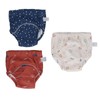 3pcs Baby Absorbent Training Pants Reusable Washable 6 Layers Gauze
