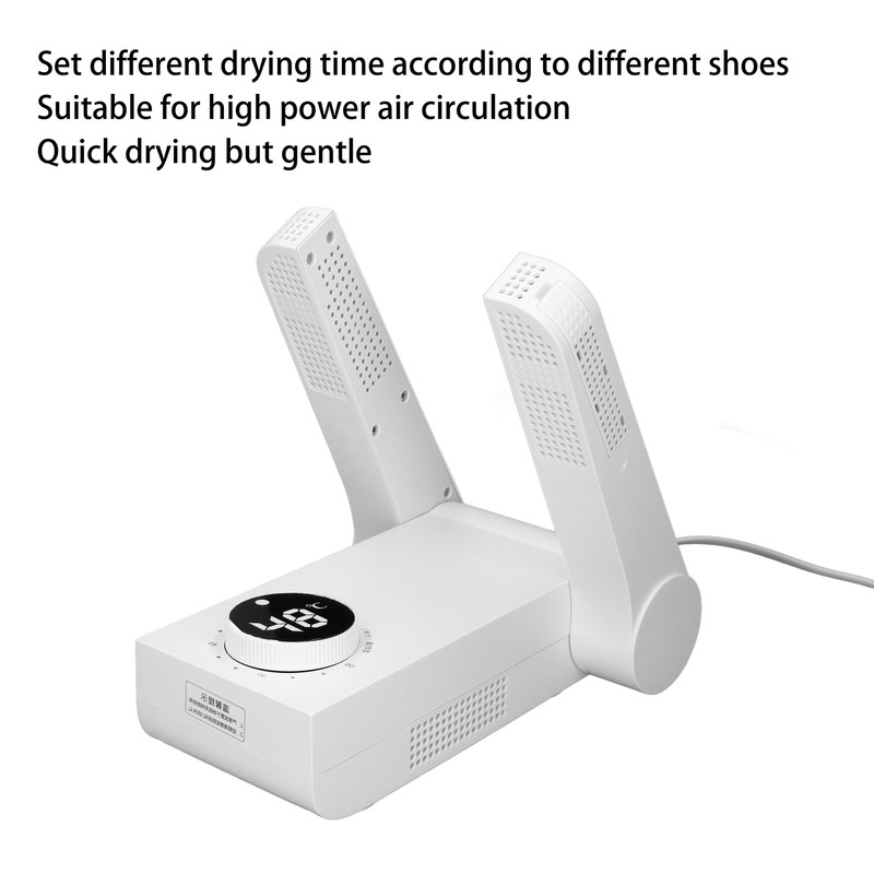Shoes Dryer Deodorizer Machine Portable Electric Boots Warmer with Adjustable
