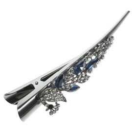 Gatuida Large Crystal Alligator Hair Clip for Thick Hair and Party Accessories
