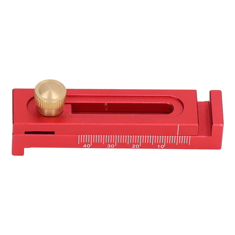 Depth Measuring Ruler Saw Gaps Gauge Aluminium Alloy 5‑40mm Tool