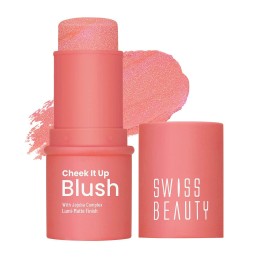 Blush SWISS BEAUTY CHEEK IT UP BLUSH | Non Sticky | Light Weight |  | 8g