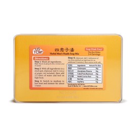 USTCM Herbal Men's Health Soup Mix Soup Base Si Jun Zi Tang Four Gentlemen Decoction ?????? Soup Made Easy 3-4 Servings 5.11oz