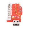 Flash Drive Cute Cartoon Car Compatible Storage Optional USB Thumb