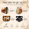 3Pcs Butterfly Claw Clips, 2.8 Inch Medium Hair Clips for