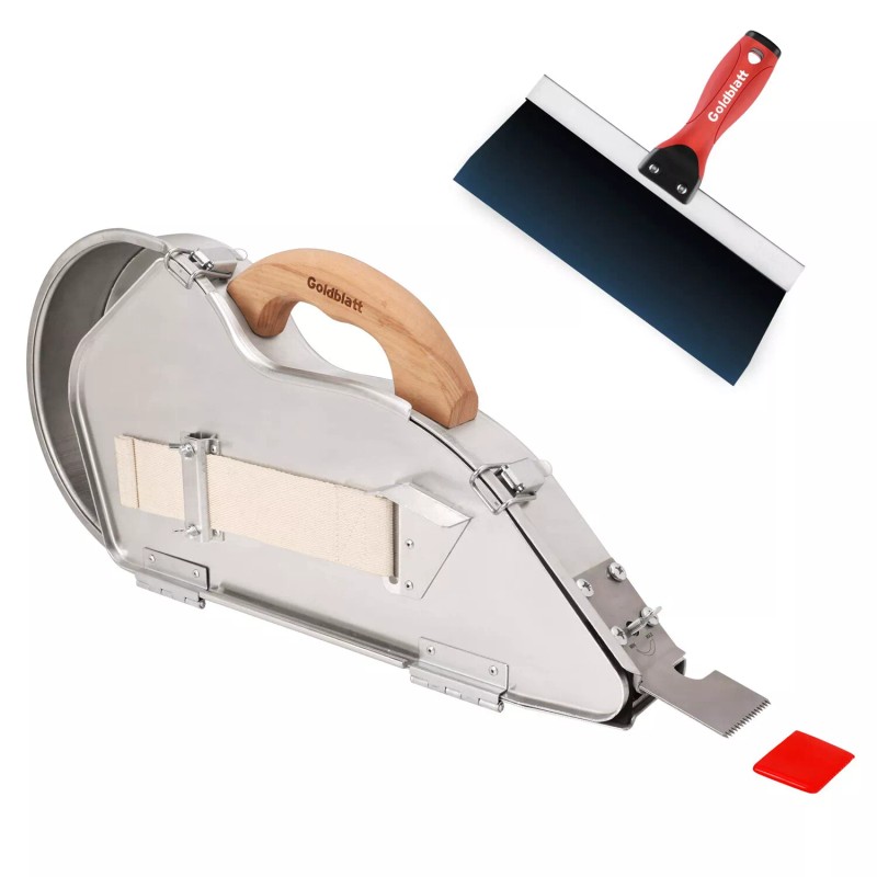 Goldblatt Banjo-Dry Tape Sets Drywall Taping Tools w/10" Blue Steel
