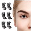Ipetboom Artificial False Eyelashes Box 7 Pairs Long Dense Party