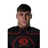 Optimum Unisex Junior Origin Protective Top Shoulder Pads - Black/Red,