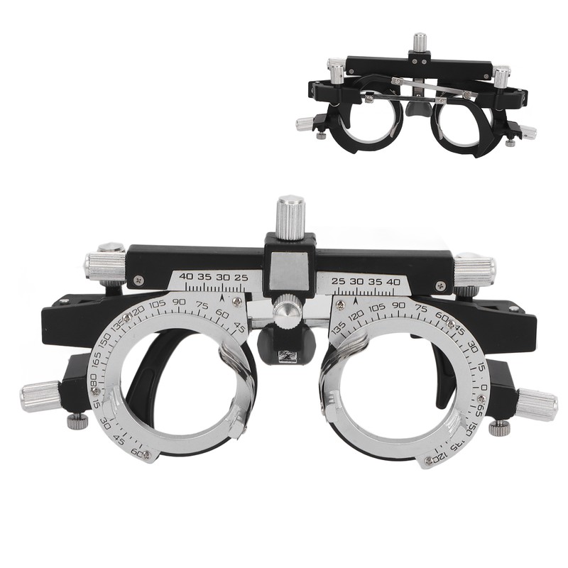 Alloy Optometry Frame Adjustable PD Lightweight Optical Trial Frame for