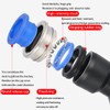 Pneumatic Push Fit Connector, Dujelixa Plastic Diameter Push Fit Pipe