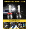 ETOILUMI 6PCS Ram High Low Beam Fog Light Bulbs Combo