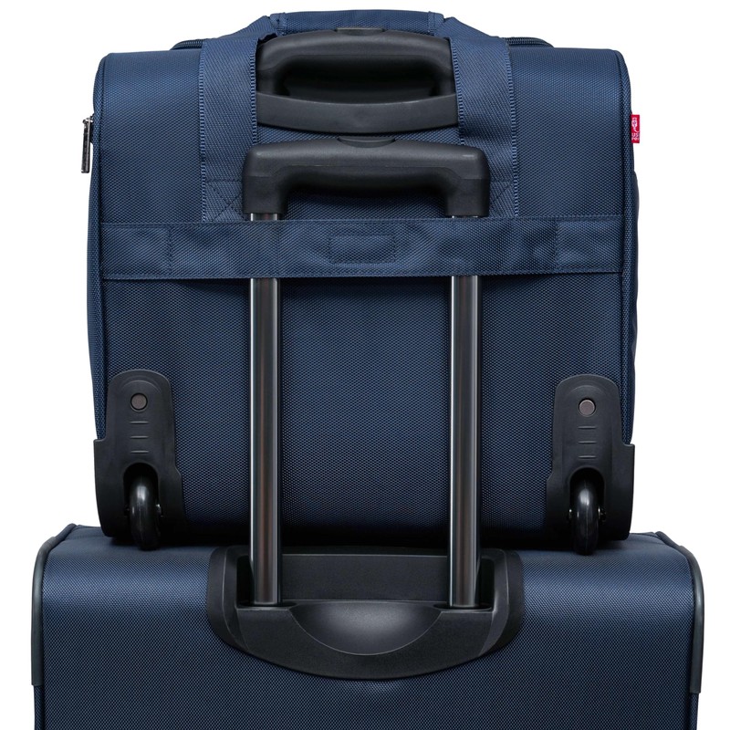 TPRC 15" Smart Under Seat Carry-On Luggage with USB Charging
