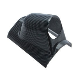 Mintice™ Carbon Fibre 2 Inch 52 mm Universal Side Single Hole Gauge Pod Holder Holder Car Gauge Bracket Instrument Holder