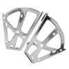 2Pcs Stainless Steel Shoes Drawer Cabinet Hinges Tu Rack Replacement