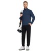 M MAELREG Mens Quarter Zip Pullover Sport Casual Long Sleeve