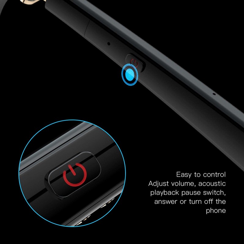 Smart Glasses, IP67 Waterproof Bluetooth Glasses, Blue Light Blocking Touch