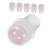 VICASKY 6pcs Replacement Roller Inserts for Essential Oil Bottles Natural
