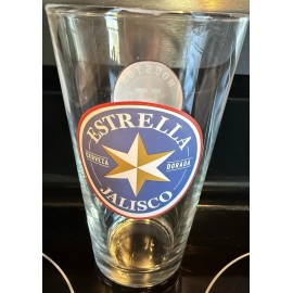 Unbranded Estrella Jalisco Houston Astros 16oz Beer Glass
