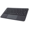 Wireless Keyboard Portable Scissor Key Foot Keyboard with Touchpad for