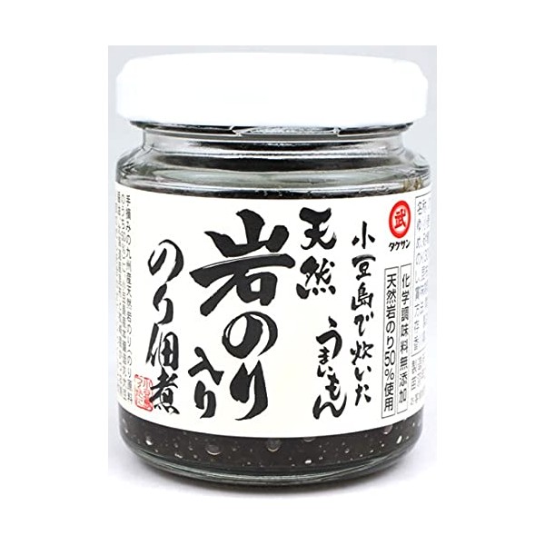 Takesan Tsukudani of Seaweed in bottle. TUKUDANI is a preserved food made with soy sauce. A traditional Japanese food that has been around for 400 years. (NATURAL NORI 3.5oz (100g))