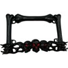 Heavy-Duty Skull Motorcycle License Plate Frame – Fits 7 x