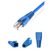 100PCS RJ45 Cable Connector Boots Cover Strain Relief Boots CAT5
