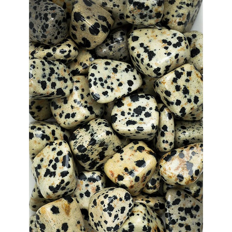 Pachamama Essentials Dalmation Jasper Tumbled - Healing Stone - Crystal