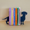 Balvi Bookend Teckel Colour black Dog shaped Support for books