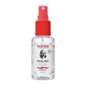 Thayers Alcohol-Free Witch Hazel Facial Mist Toner with Aloe Vera, Rose Petal, Soothing and Hydrating, for All Skin Types, Trial Size, 3 oz