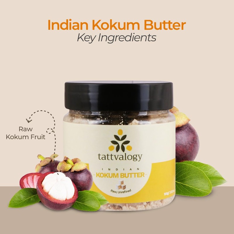 Nature's Tattva Indian Kokum Butter, 100g