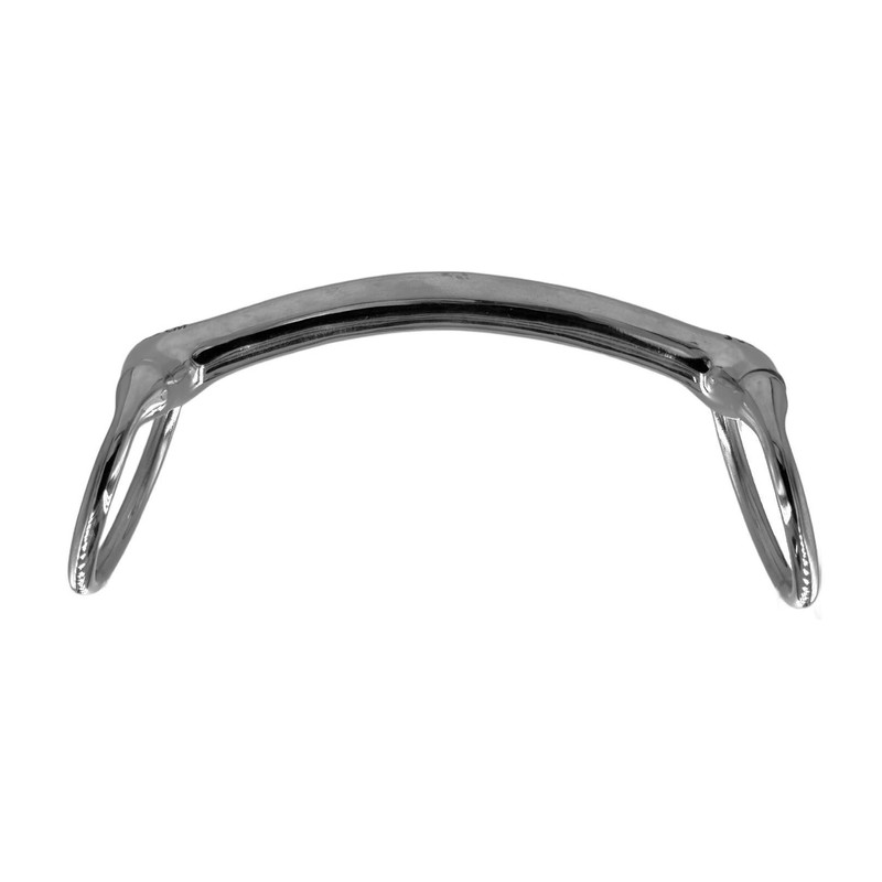 Equine Smile ES0156 JW Olive Head Bar Bit Stainless Steel