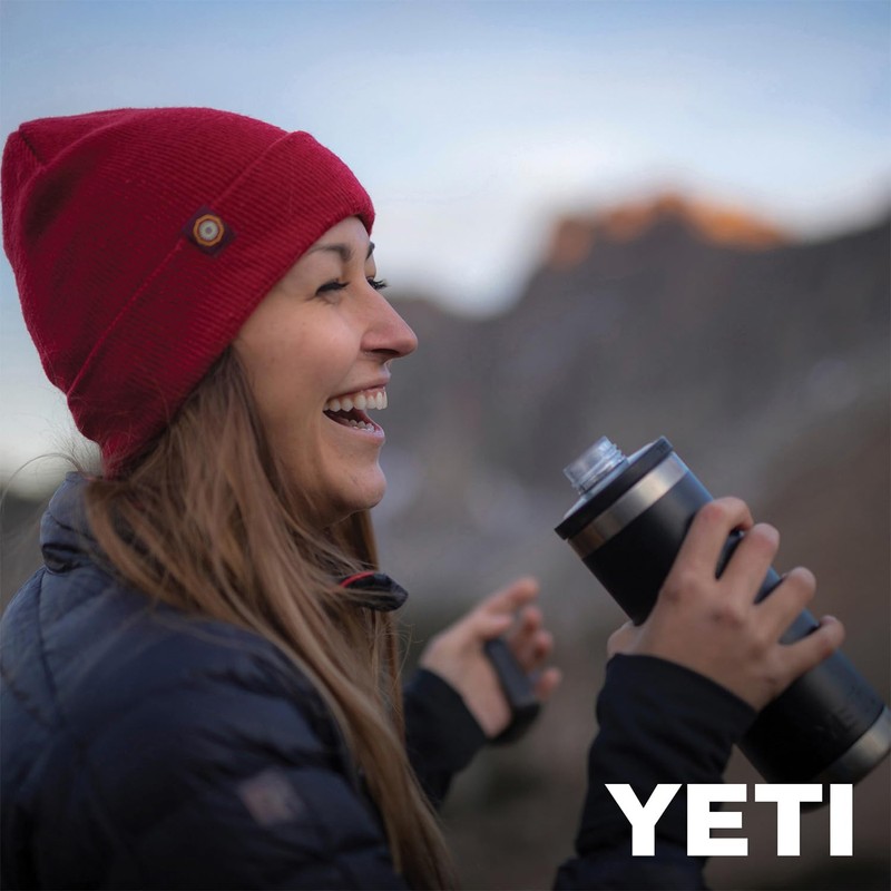 YETI Rambler 18 oz Bottle, Leakproof, Vacuum Insulated, Stainless Steel