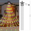 Outdoor Christmas Decoration Star Lights 480 LED Christmas Star Lights