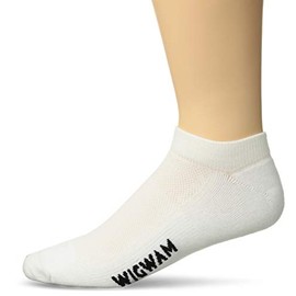 Wigwam Men's Cool-Lite Pro Low-Cut Socks, White, Large