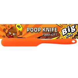 Artreeiger Big Size Poop Knife Gag Gifts, 12.42" Long Poop Cutter Knife Toilet Pranks Funny Gag Gifts for White Elephant Gift Exchange, Christmas Stocking Stuffers Party Practical Jokes Novelty Gifts