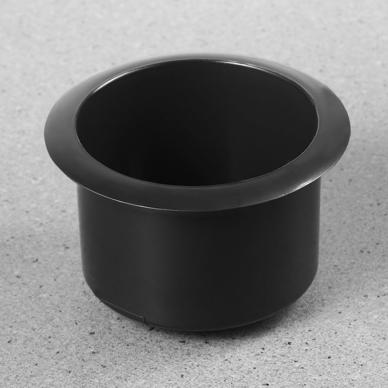 VALICLUD 2PCS Black Plastic Cup Holder Insert, Replacement for Recliner