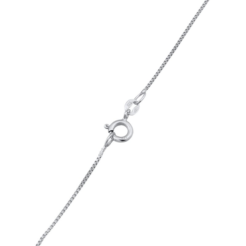 Kuzzoi Men's Necklace with Military Plate (21 mm) in 925