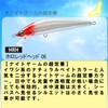DUEL TG Minnow 105F 105mm Floating Holo Red Head Aisle