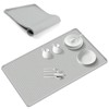 24" x 24" Silicone Dish Drying Mat for Kitchen Lanstics