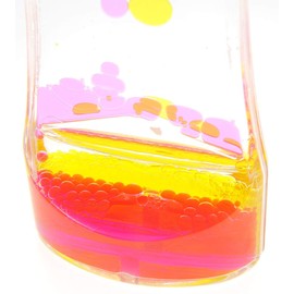 Liquid Motion Bubbler (Yellow Pink)