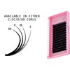 Faux Mink Individual Eyelash Extension Lash Trays Classic Russian Volume