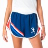 ChalkTalkSPORTS Girls Lacrosse Athletic Shorts | Sticks & Stripes |