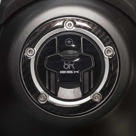 labelbike - 3D Sticker Decoration and Protection of Motorcycle Fuel Cap Compatible with Suzuki GSX-8R