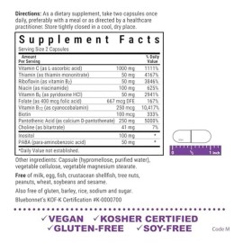 Bluebonnet Stress B Complex 50 Cápsulas Vegetales