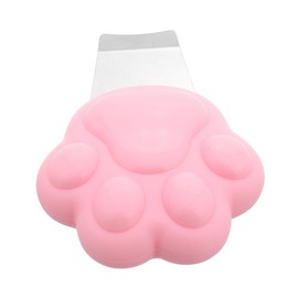 Healeved Spatula for Makeup Black Head Remover Men Skincare Exfoliate Scrubber Tool Pore Makeup Spatulas Scraper Spatula Pink Stainless Steel