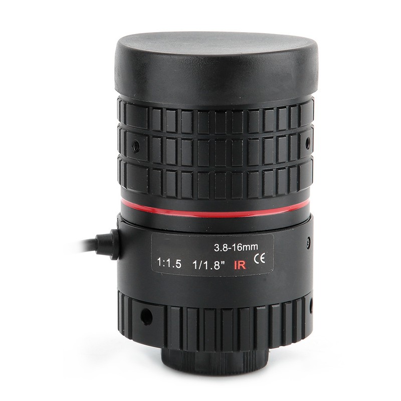 Auto Focus CCTV Security Camera Zoom Lens 8MP 3.8-16mm 1/1.8