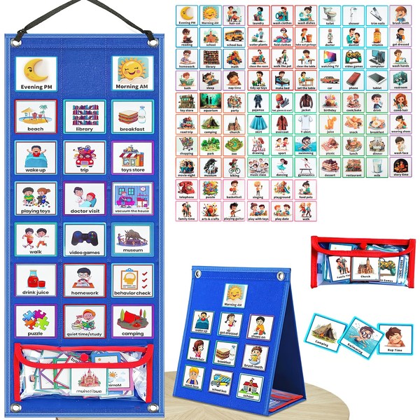 Cards Now and Next Board for Kids,Timetable for boy